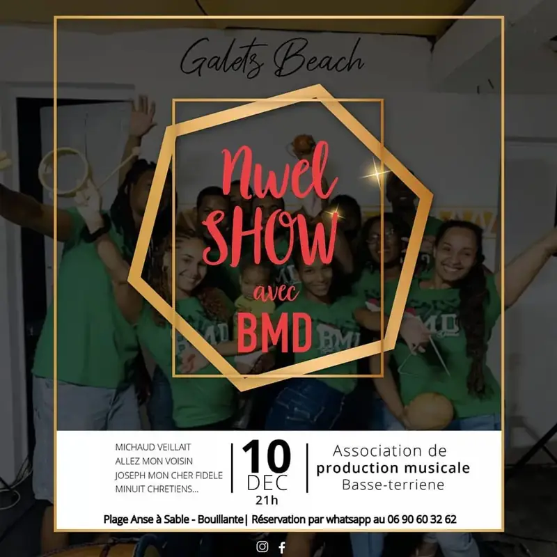 Nwel Show, Galets Beach