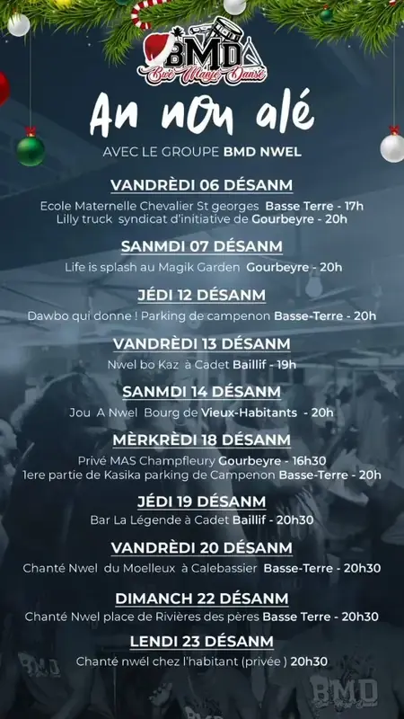 Tournée An nou alé